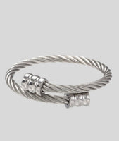 Stainless steel wire bracelet